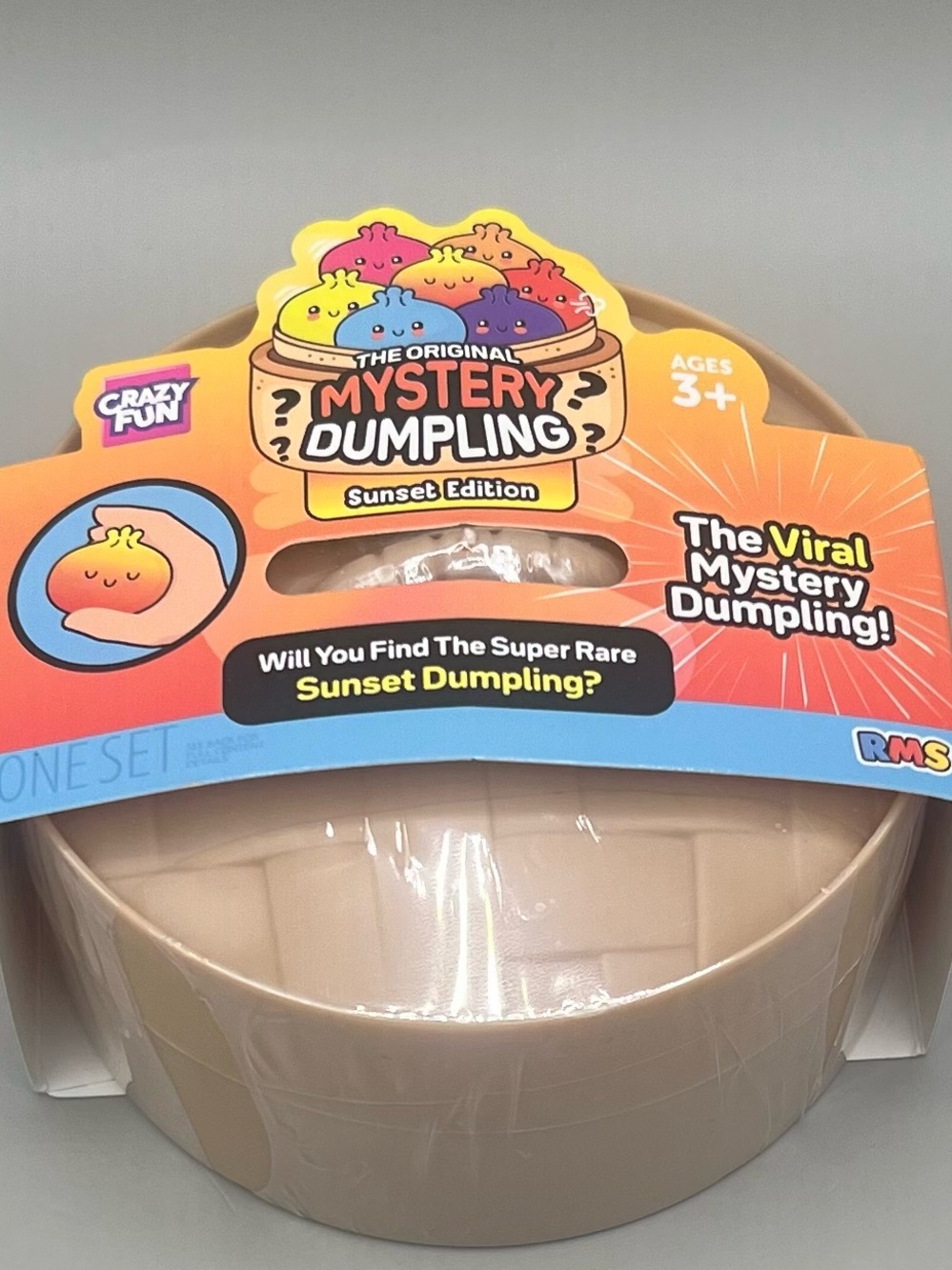 RMS Crazy Fun ~ SUNSET EDITION 🌅✨Mystery Dumpling Squishy NEW & SEALED - Picture 2 of 7